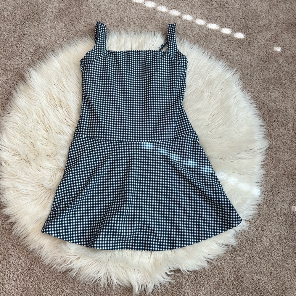 YPB Abercrombie Plaid Atheltic Dress Size M Excellent Condition